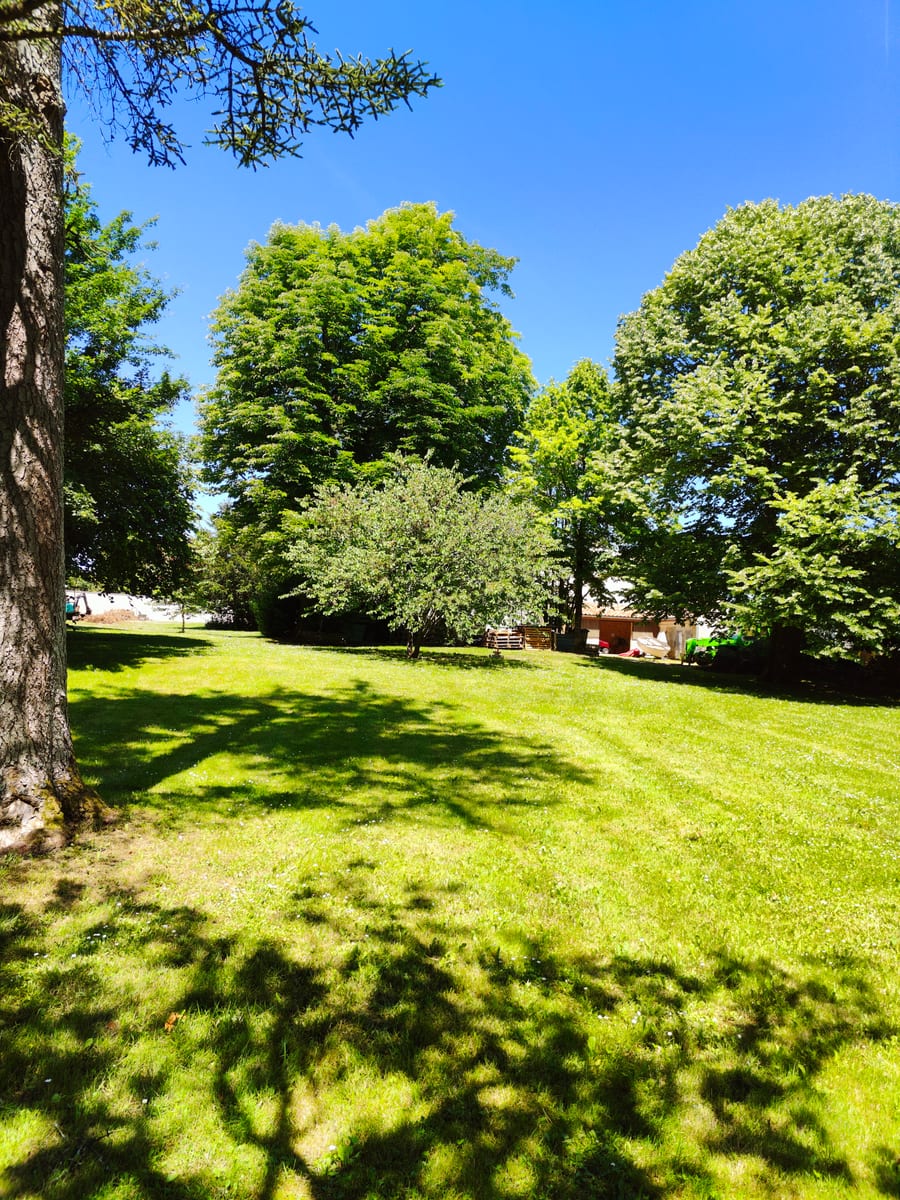 Parc arboré de 5 300 m² de la Maison La Liberté