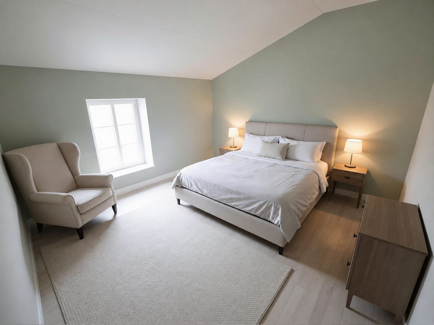 Chambre individuelle avec salle d'eau privative à la Maison La Liberté