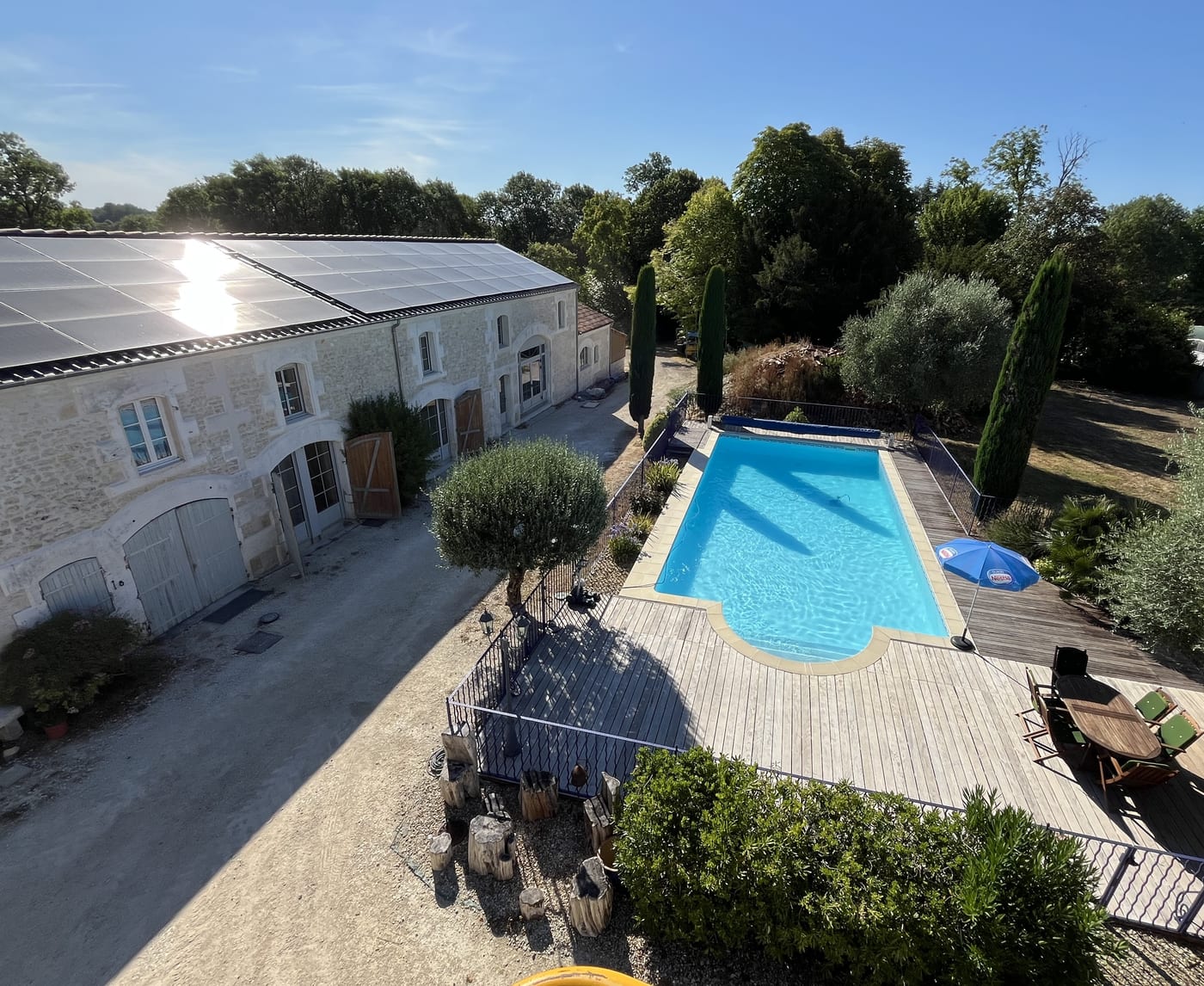 Maison La Liberté et son parc arboré à Nercillac, près de Cognac